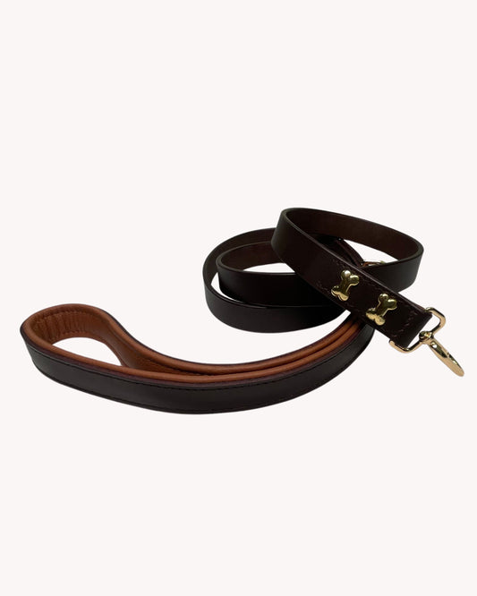 The City Boi Leash- Cocoa Brown