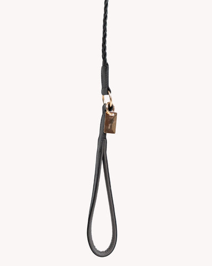 The Braid Leash- Midnight Black