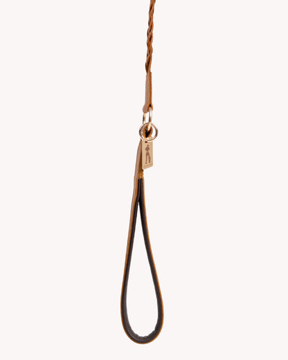 The Braid Leash- Tan